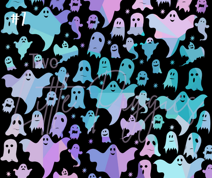 Printed Vinyl - Halloween Pastel Purple Collection