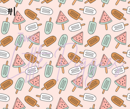 Printed Vinyl - Summer Fun Collection