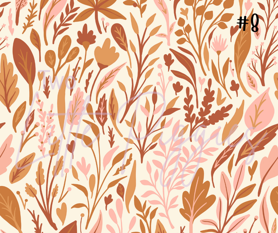 Printed Vinyl - Boho Fall