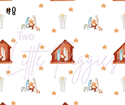 Printed Vinyl - Nativity