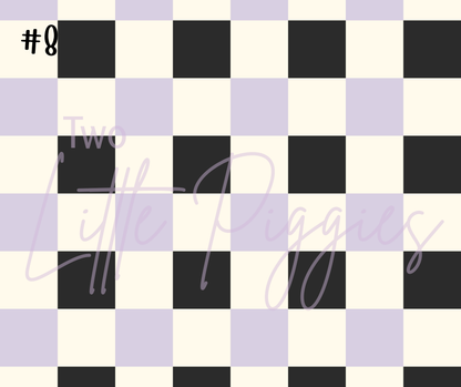 Printed Vinyl - Halloween Spooky Goose - Purple and Orange