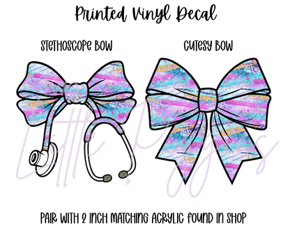 Printed Vinyl - Electric Skies