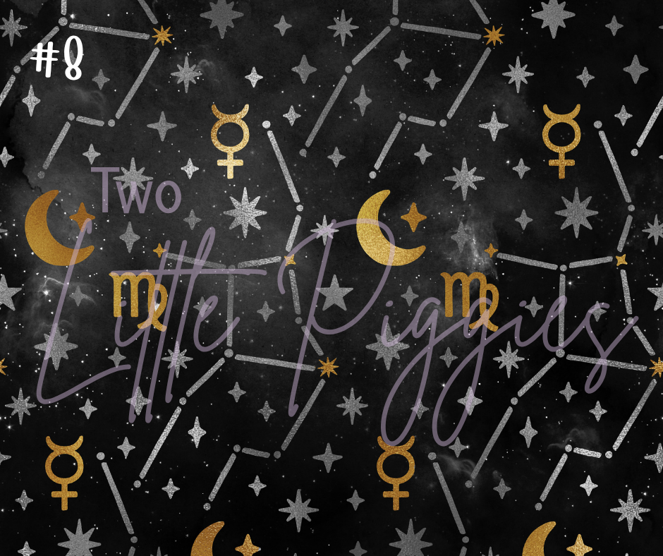 Printed Vinyl - Virgo - Black and Gold