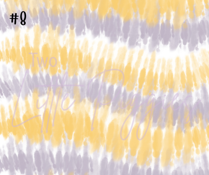 Printed Vinyl - Pastel Tie Dye