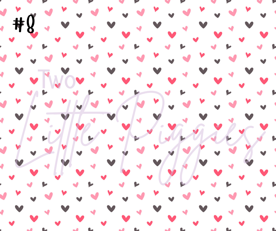 Printed Vinyl - Valentine - Be My Valentine