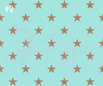 Printed Vinyl - New Year  - Teal
