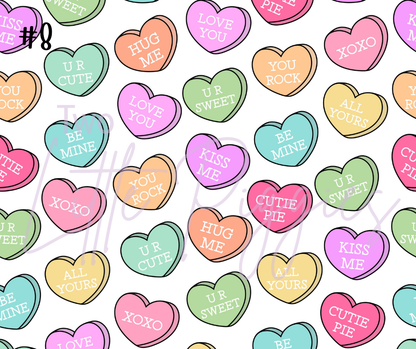 Printed Vinyl - Bright Valentine