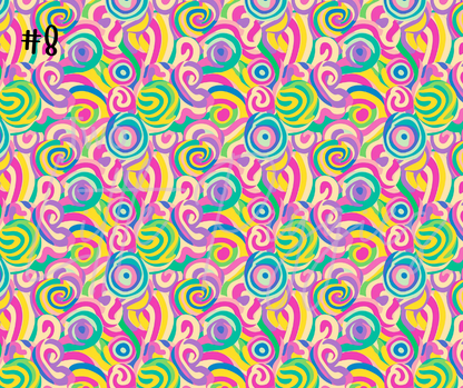 Printed Vinyl - Candy Camo