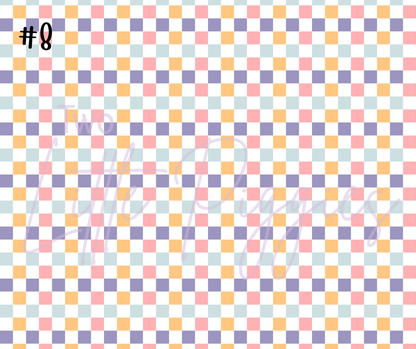 Printed Vinyl - Retro Balloon Dog - Purple