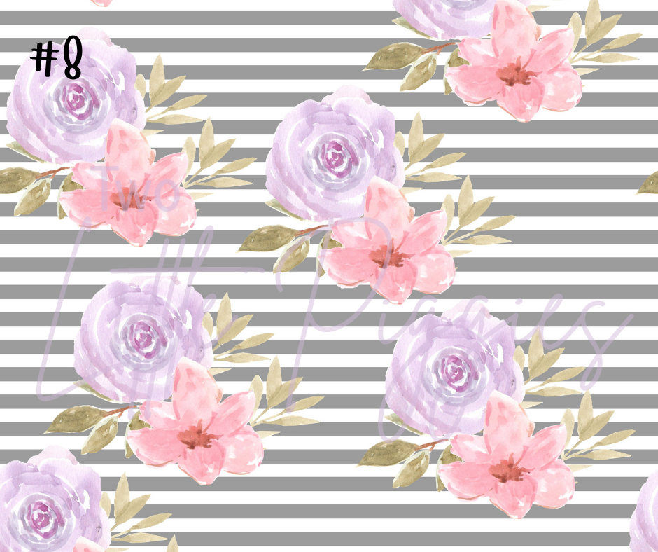 Printed Vinyl - Blissful Floral