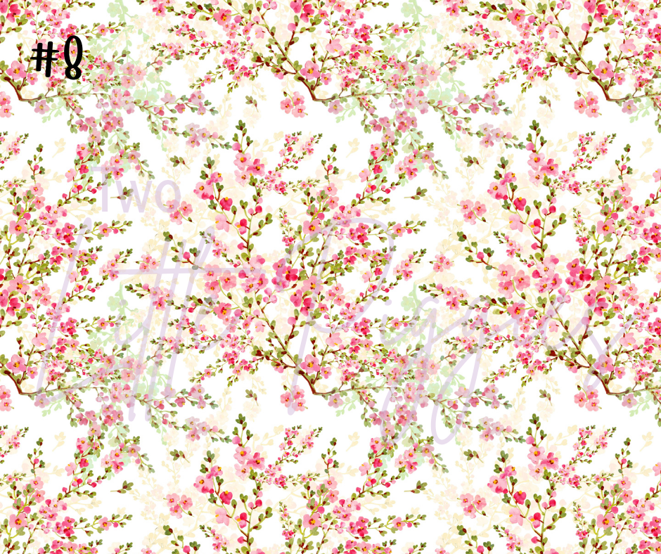 Printed Vinyl - St. Patrick's - Pink and Green