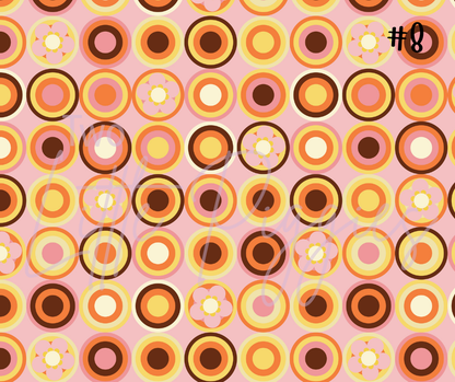 Printed Vinyl - 60s Retro