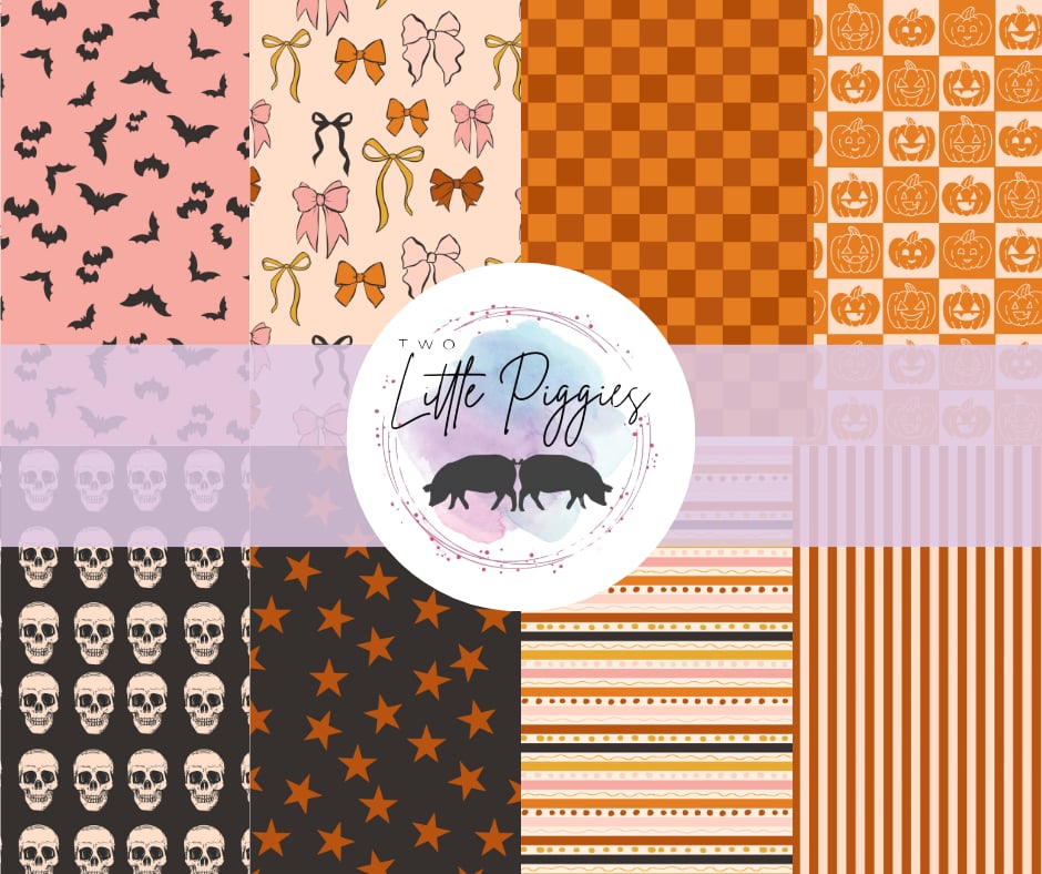 Printed Vinyl - Halloween - Spooky Cute Halloween
