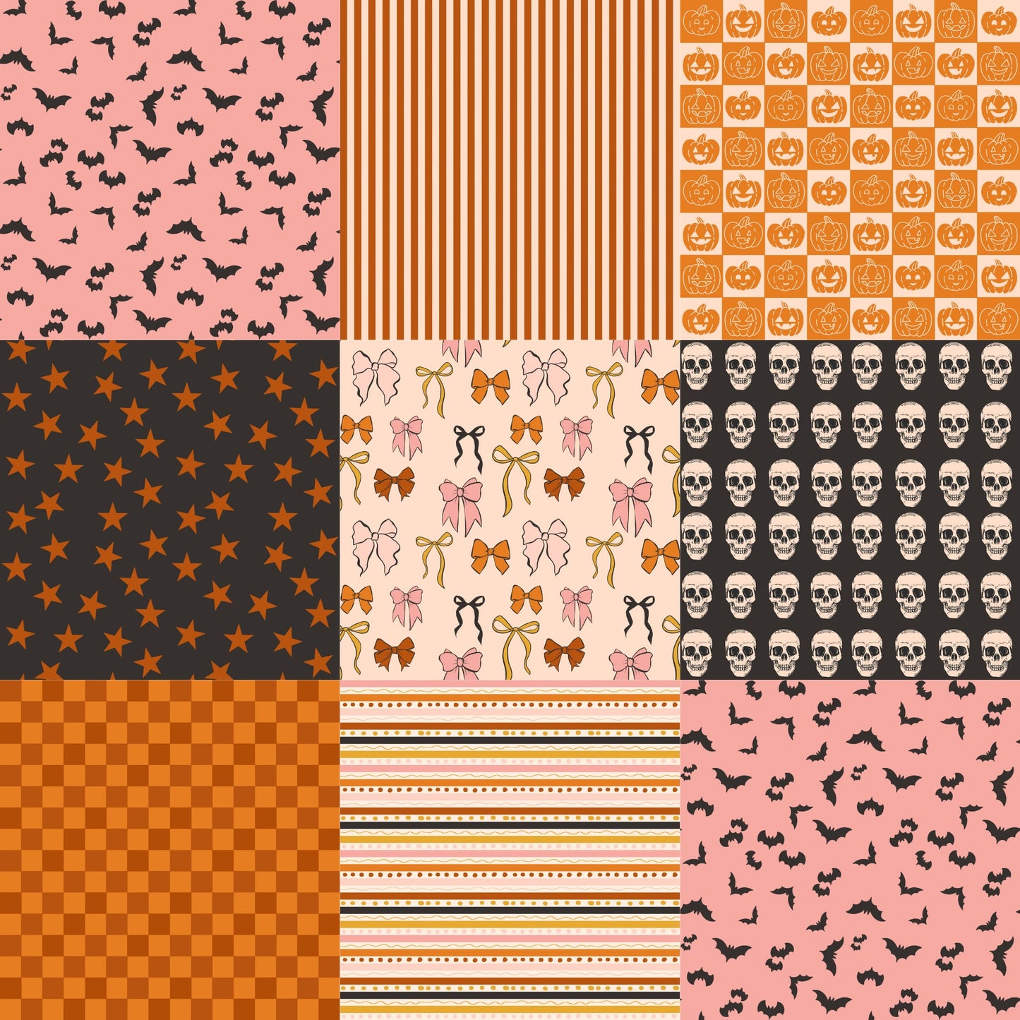 Printed Vinyl - Halloween - Spooky Cute Halloween