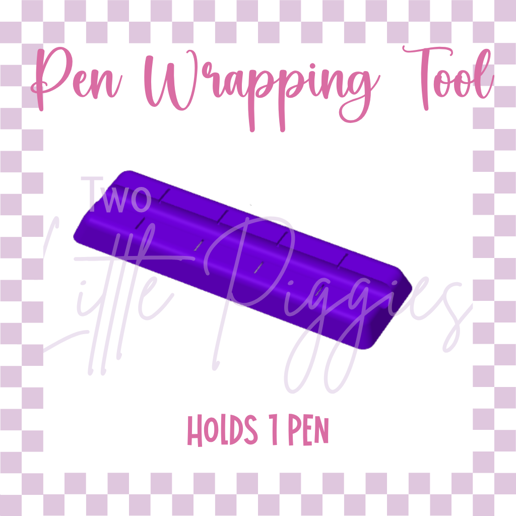 3D Printed - Pen Wrapping Tool