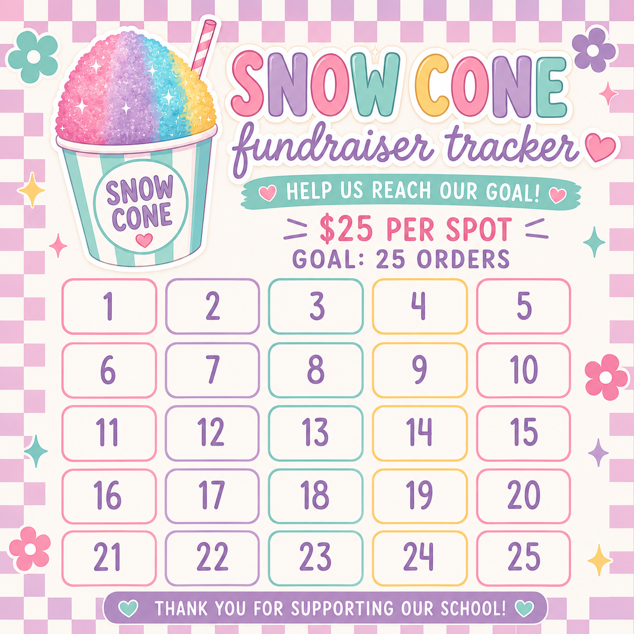 Snow Cone Fundraiser- Mystery Bundle