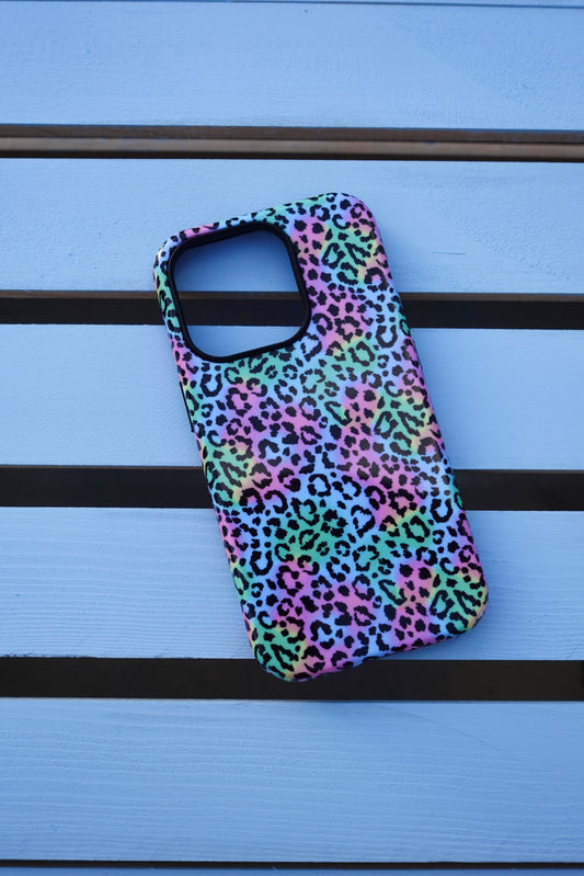 Neon Leopard Phone Case Collaboration Tlpwholesale