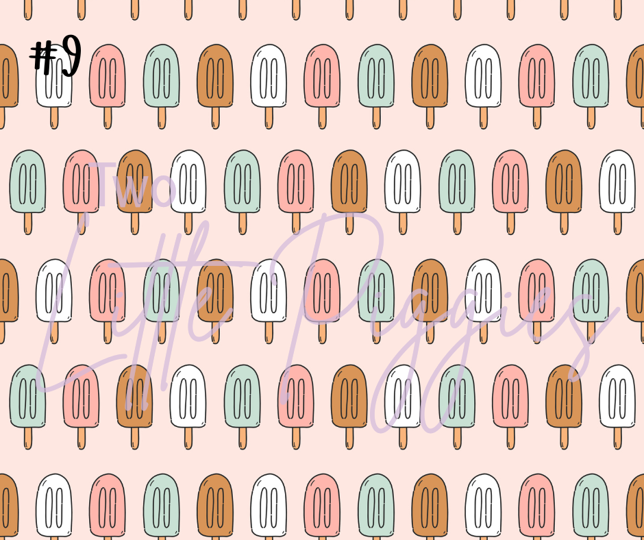 Printed Vinyl - Summer Fun Collection