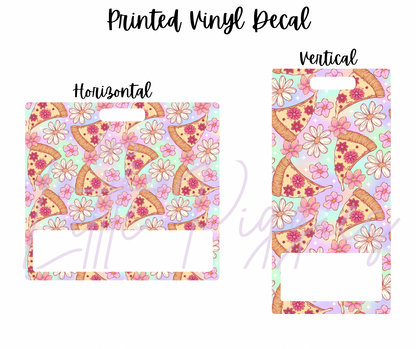 Printed Vinyl - Springtime Pizza