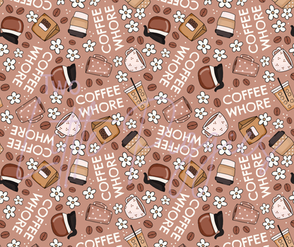 Printed Vinyl - Coffee Whore