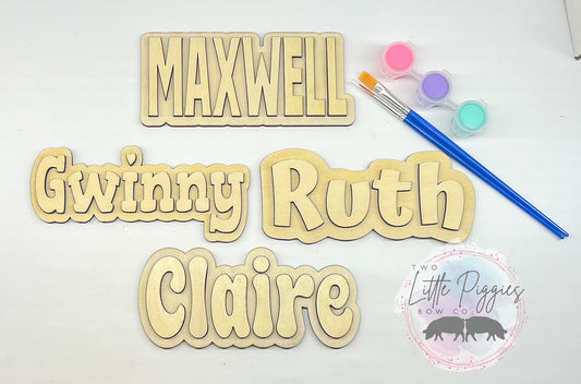 Name DIY Paint Kit