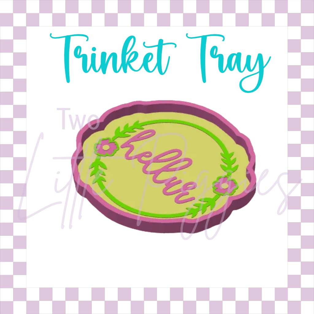 3D Printed - Trinket Tray - Hellur