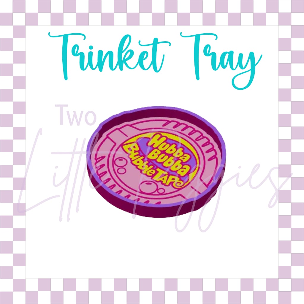 3D Printed - Trinket Tray - Bubble Tape
