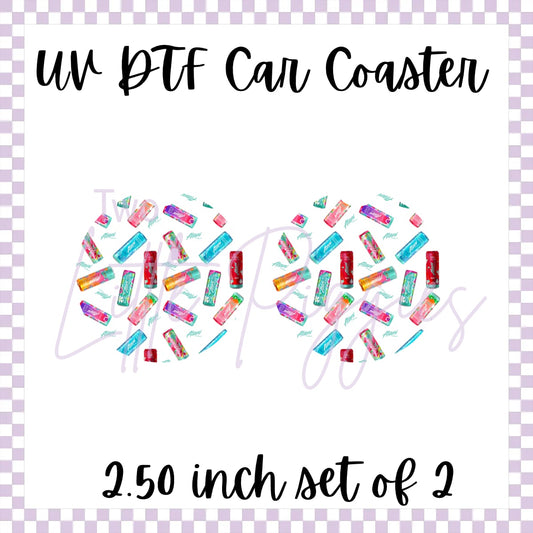 UV DTF - Car Coasters - Alani