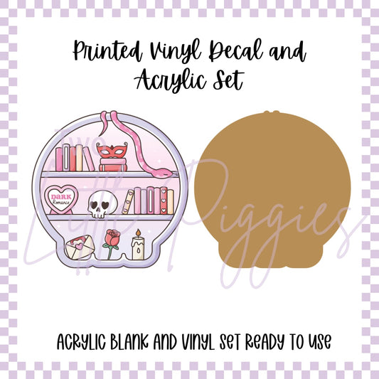 Printed Vinyl and Acrylic Set - Dark Romance