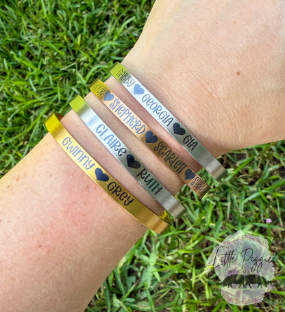Custom Stainless Steel Bangle