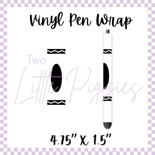 UV DTF - Pen Wrap - White Marker