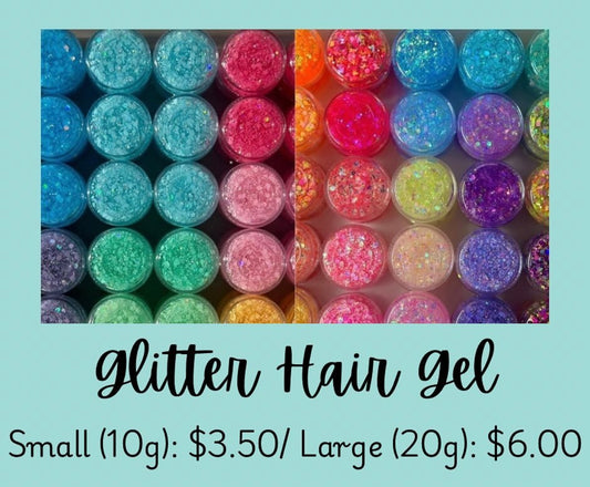 Glitter Hair Gel