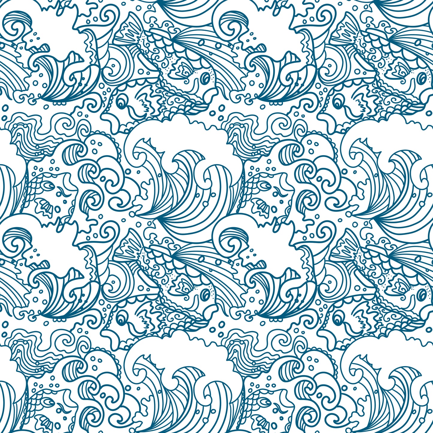 Printed Vinyl - Japanese Patterns