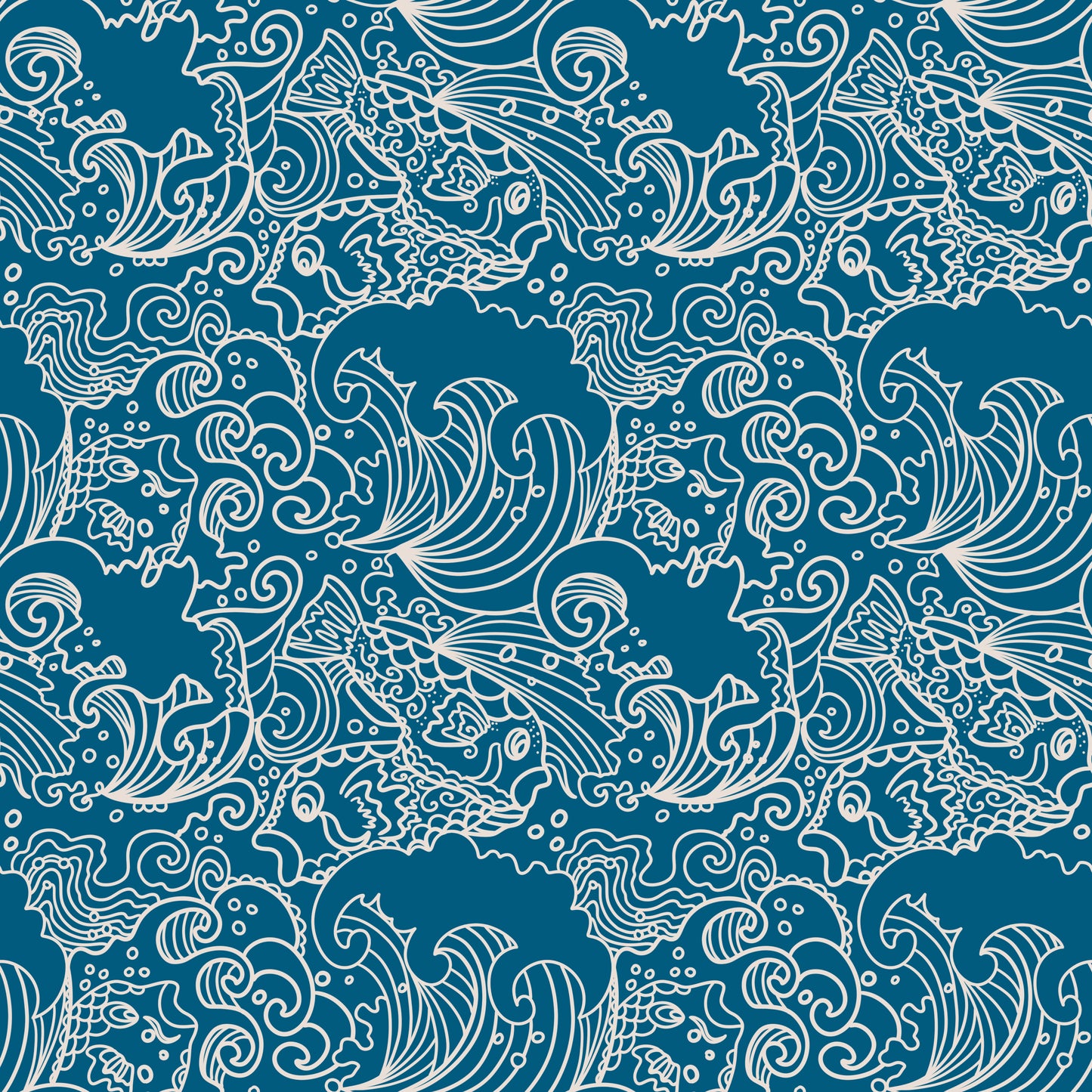 Printed Vinyl - Japanese Patterns
