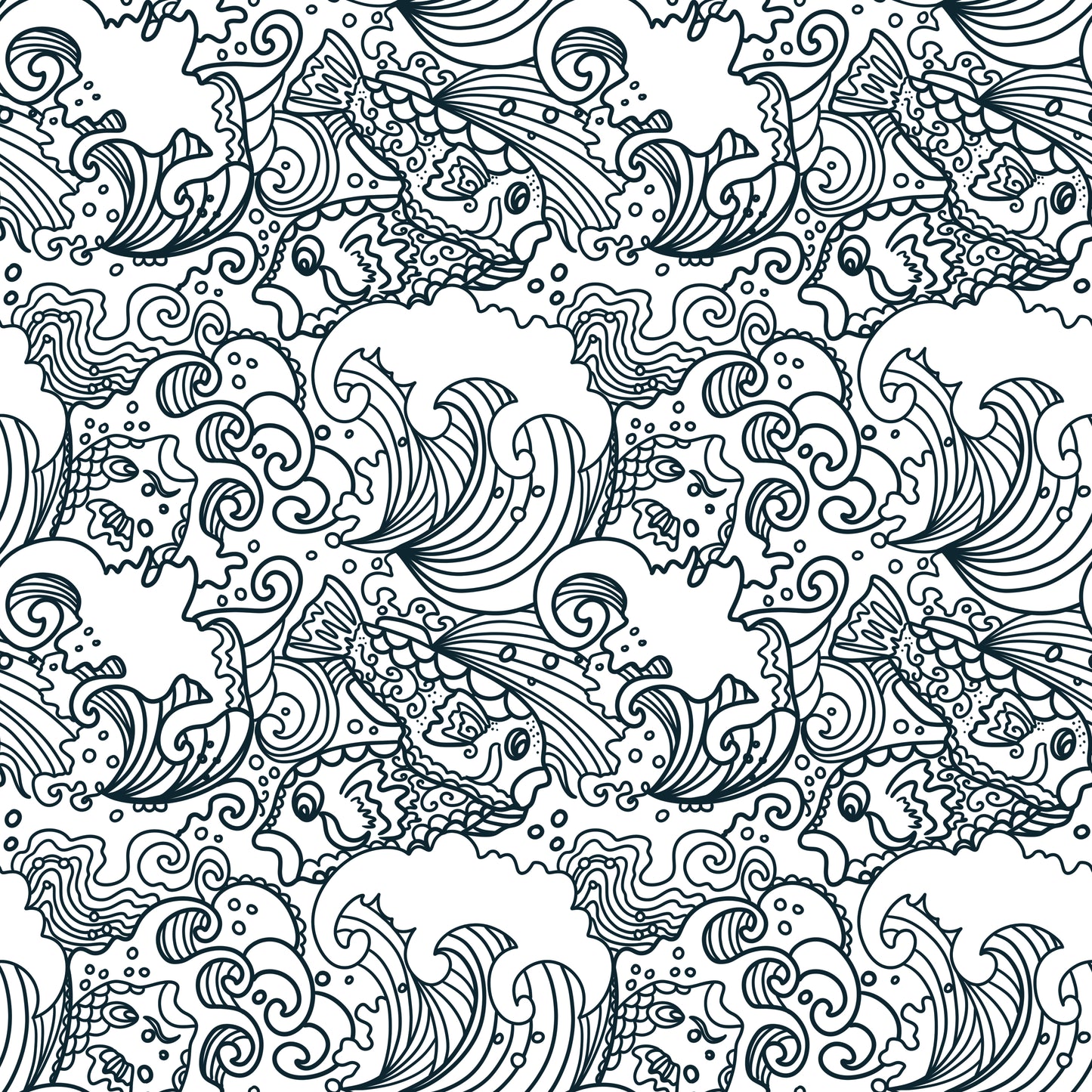 Printed Vinyl - Japanese Patterns