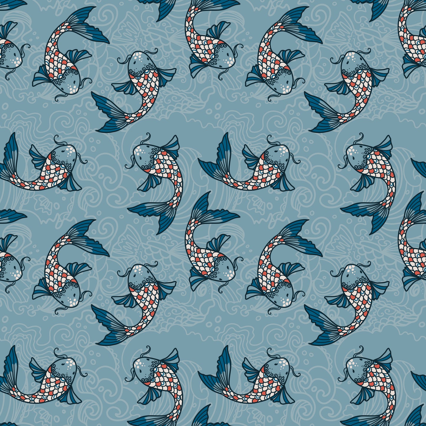 Printed Vinyl - Japanese Patterns