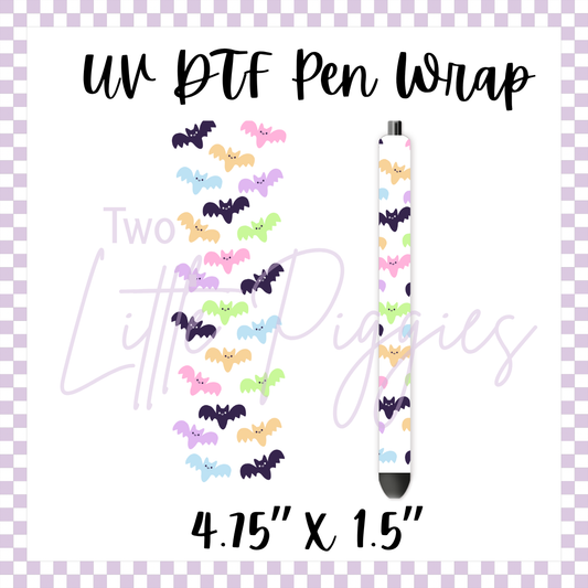 UV DTF - Pen Wrap - Cutesy Bats