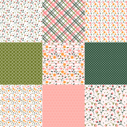 Printed Vinyl - Spring Floral